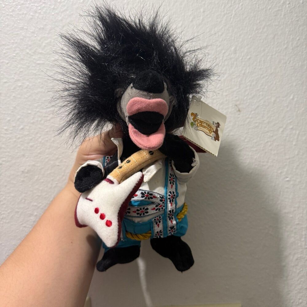 Disney Critter Country Liverlips Mini Bean Bag Plush 8"